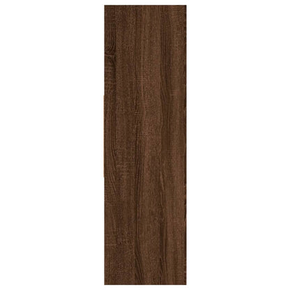 vidaXL Bücherregal Braun Eichen-Optik 97,5x29,5x100 cm Holzwerkstoff