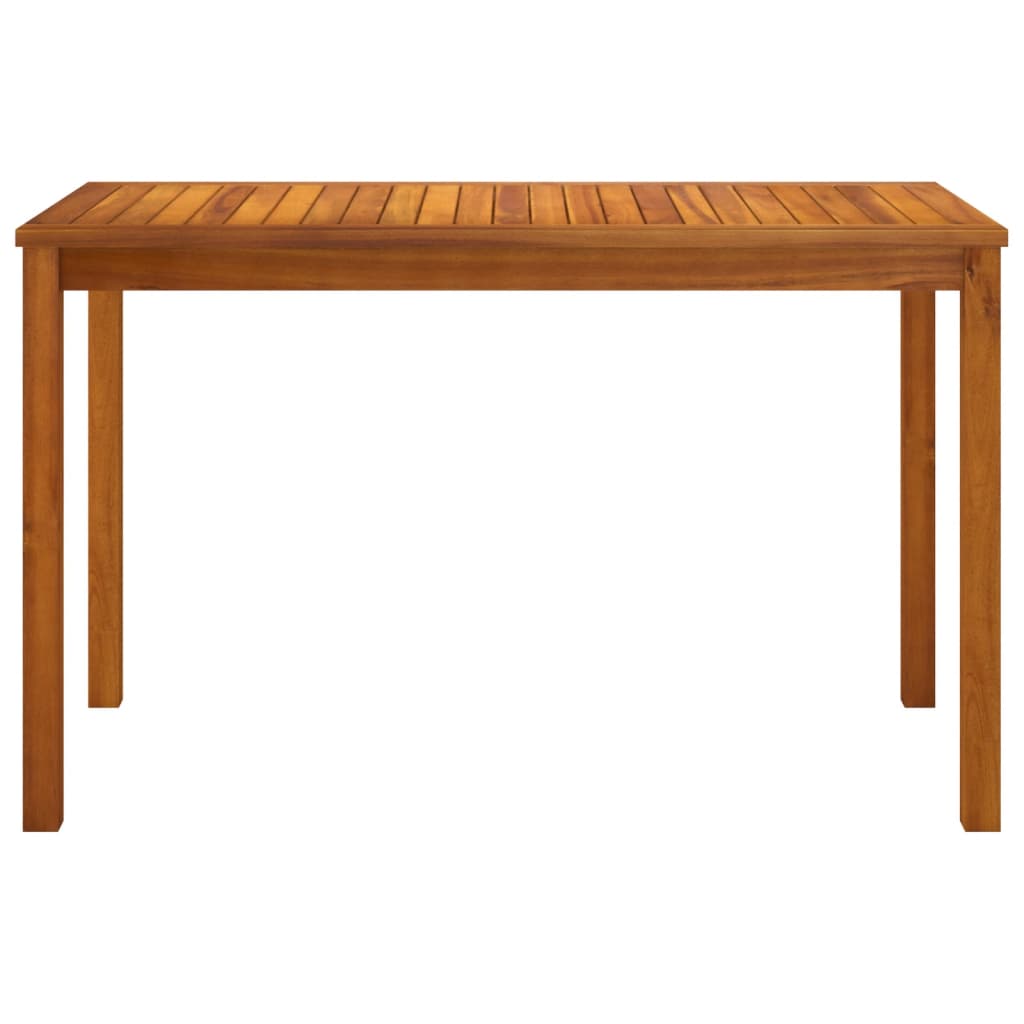 vidaXL Gartentisch 110x55x67 cm Massivholz Akazie