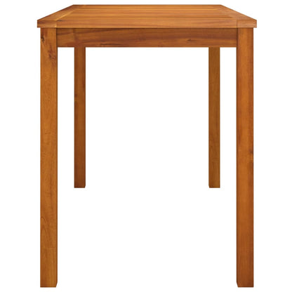 vidaXL Gartentisch 110x55x67 cm Massivholz Akazie