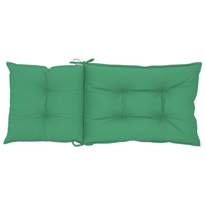 vidaXL Gartenstuhlauflagen für Hochlehner 6 Stk. Grün 120x50x7cm Stoff
