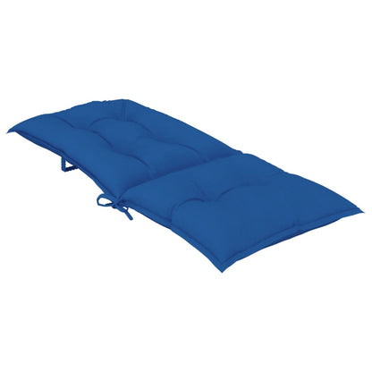 vidaXL Gartenstuhlauflagen für Hochlehner 6 Stk. Königsblau 120x50x7cm