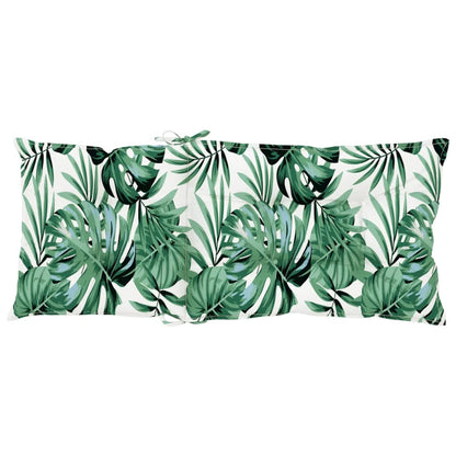 vidaXL Gartenstuhlauflagen für Hochlehner 6Stk. Blattmuster 120x50x7cm