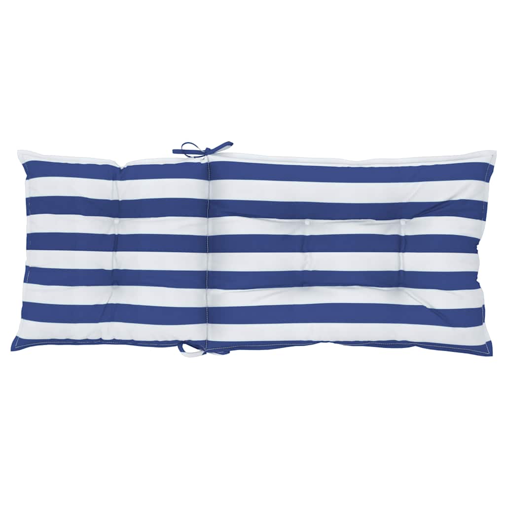 vidaXL Coussins de chaise de jardin pour dossiers hauts 6 pcs 120x50x7 cm Tissu