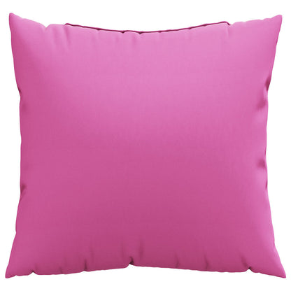 vidaXL Streupillows Uni 4 pcs Rosa 40 x 40 cm Polyesterstoff