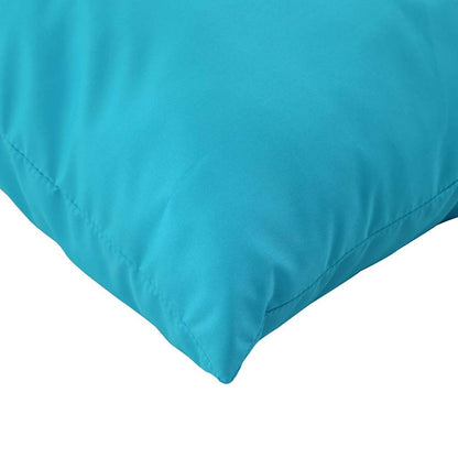 vidaXL Streupillows Uni 4 pcs Türkis 40 x 40 cm Polyesterstoff
