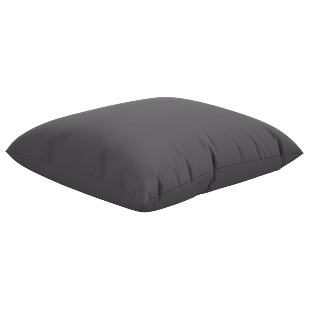 vidaXL Coussins de canapé 4 pcs Anthracite 50x50 cm Tissu