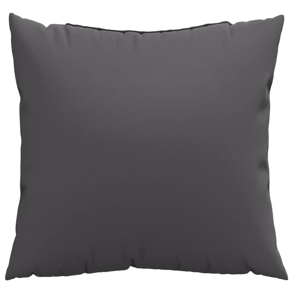 vidaXL Coussins de canapé 4 pcs Anthracite 60x60 cm Tissu