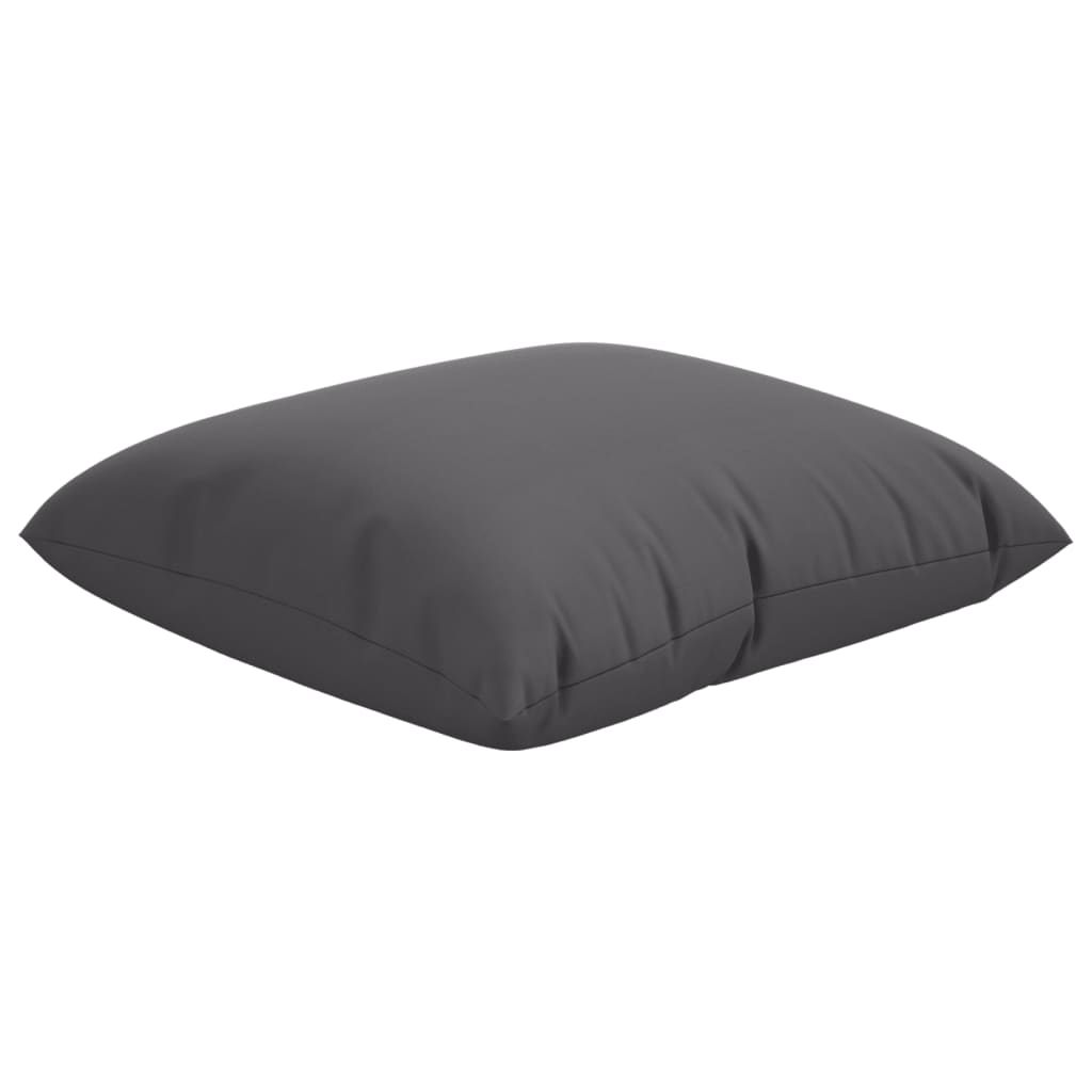 vidaXL Coussins de canapé 4 pcs Anthracite 60x60 cm Tissu