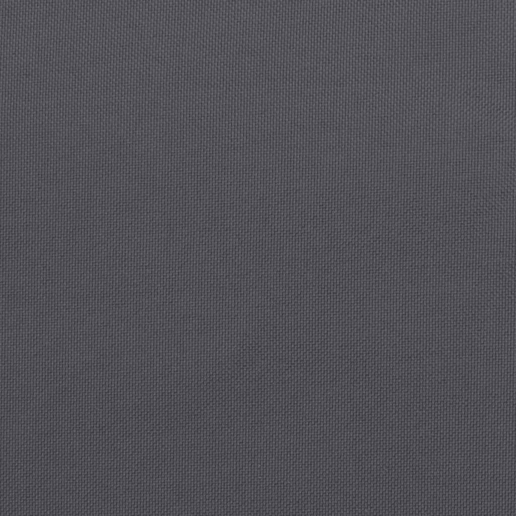 vidaXL Coussins de canapé 4 pcs Anthracite 60x60 cm Tissu
