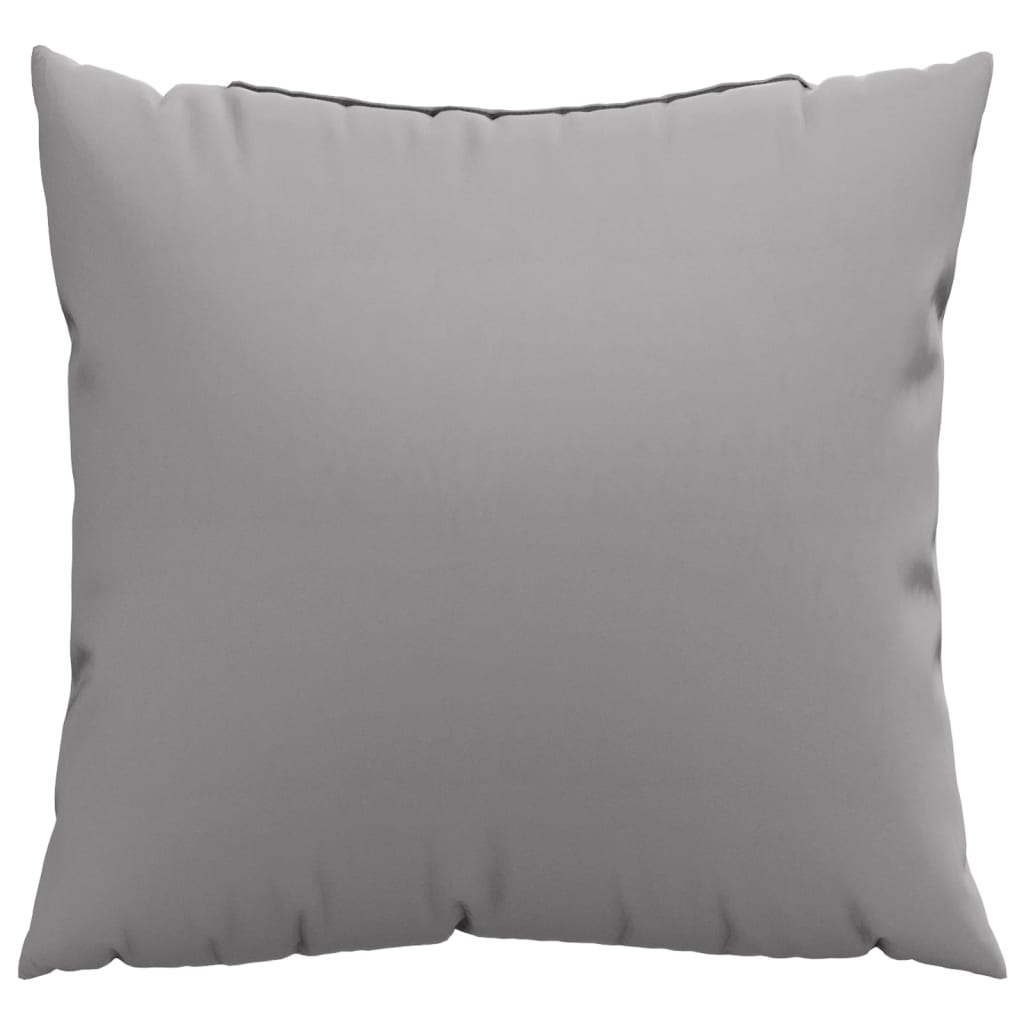 vidaXL Coussins de canapé 4 pcs Gris 60x60 cm Tissu