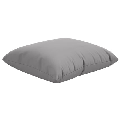 vidaXL Coussins de canapé 4 pcs Gris 60x60 cm Tissu