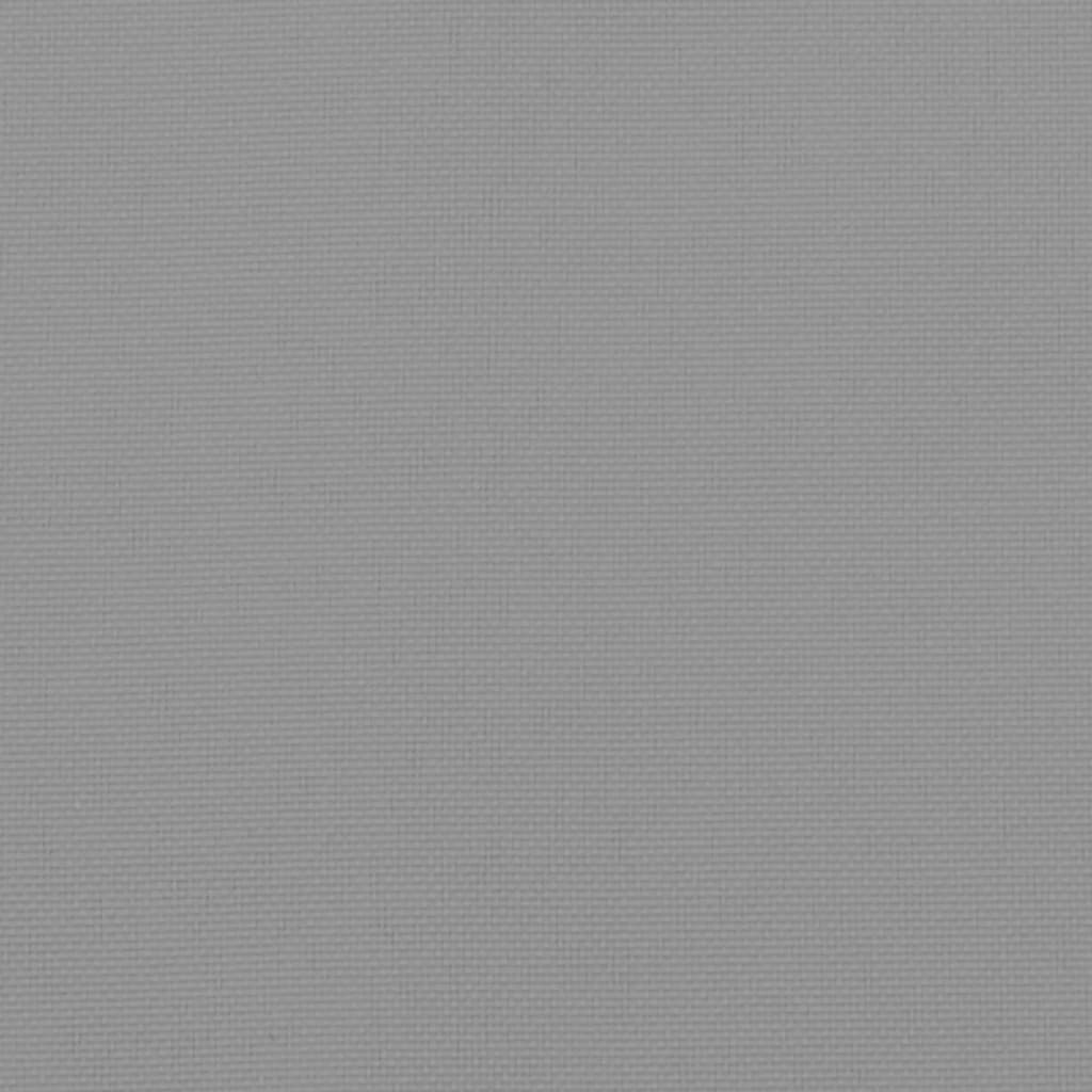 vidaXL Coussins de canapé 4 pcs Gris 60x60 cm Tissu