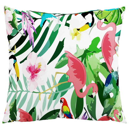 vidaXL Coussins décoratifs 4 pcs Multicolore 60x60 cm Tissu
