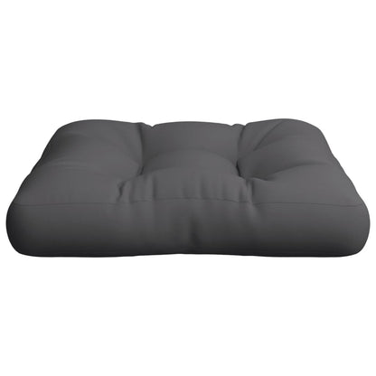 vidaXL Palettenkissen Anthrazit 50x50x12 cm Stoff