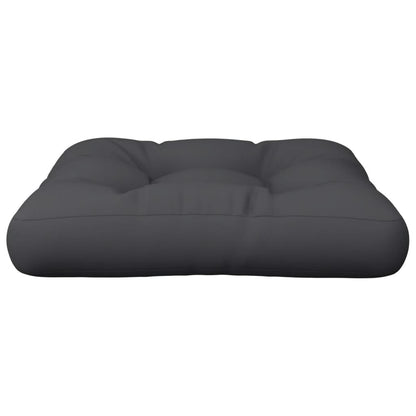 vidaXL Coussin de palette noir 50x50x12 cm Tissu