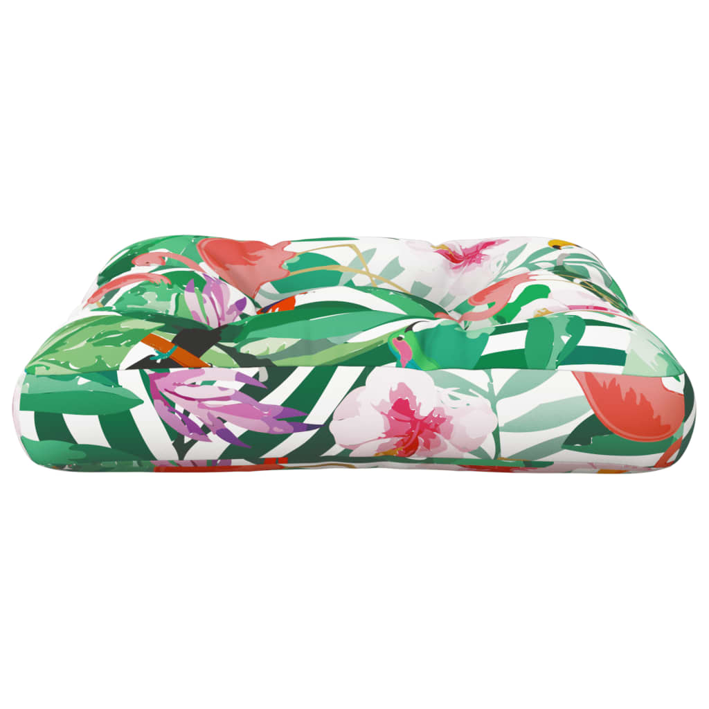 vidaXL Coussins de palette multicolores 50x50x12 cm Tissu