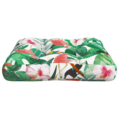 vidaXL Coussins de palette multicolores 50x50x12 cm Tissu