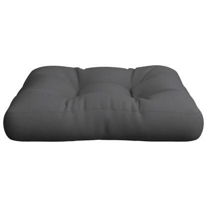 vidaXL Coussins de palette anthracite 60x60x12 cm Tissu