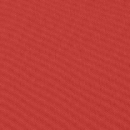 vidaXL Coussin de palette rouge 60x60x12 cm Tissu