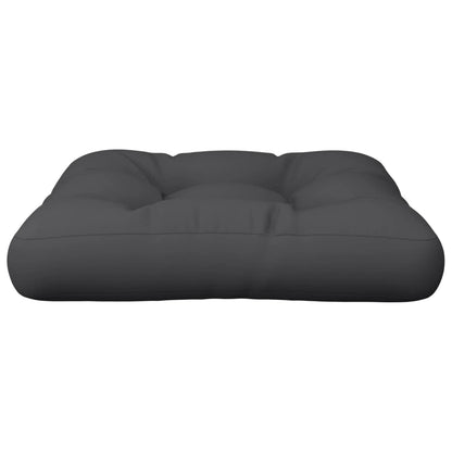 vidaXL Coussin de palette Noir 60x60x12 cm Tissu