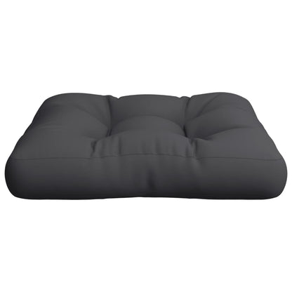 vidaXL Coussin de palette Noir 60x60x12 cm Tissu