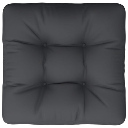 vidaXL Coussin de palette Noir 60x60x12 cm Tissu