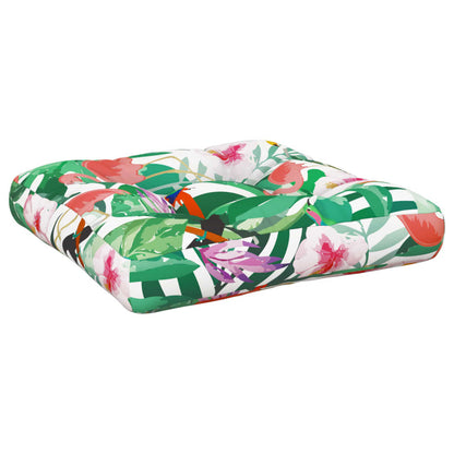 vidaXL Coussins de palette multicolores 60x60x12 cm Tissu