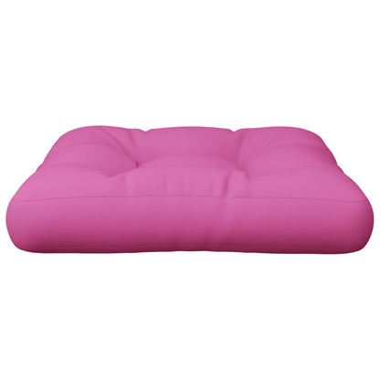 vidaXL Coussin de palette rose 60x60x12 cm Tissu