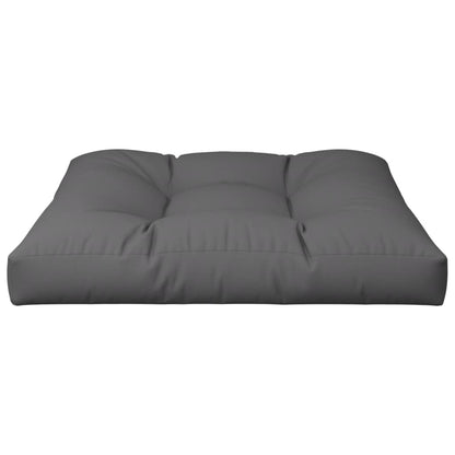 vidaXL Palettenkissen Anthrazit 70x70x12 cm Stoff