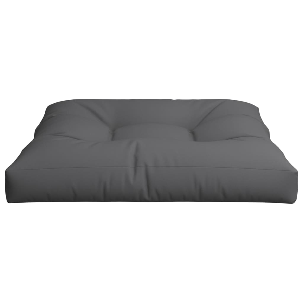 vidaXL Palettenkissen Anthrazit 70x70x12 cm Stoff