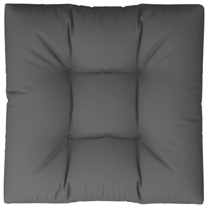 vidaXL Palettenkissen Anthrazit 70x70x12 cm Stoff