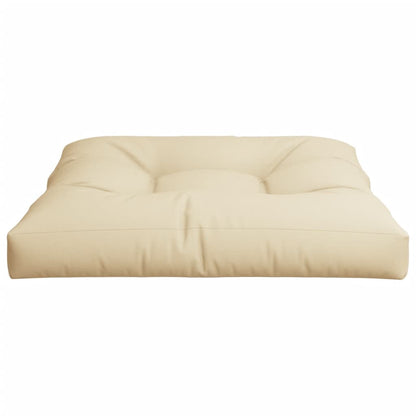vidaXL Coussins de canapé en palette Beige 70x70x12 cm