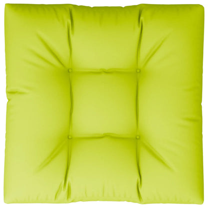 vidaXL Palettenkissen Knallgrün 70x70x12 cm Stoff