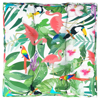 vidaXL Coussins de palette Multicolore 70x70x12 cm Tissu