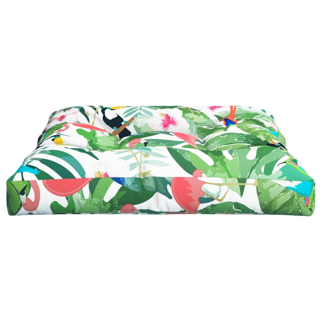 vidaXL Coussins de palette Multicolore 70x70x12 cm Tissu
