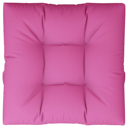 vidaXL Palettenkissen Rosa 70x70x12 cm Stoff