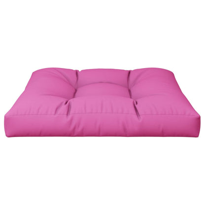 vidaXL Palettenkissen Rosa 70x70x12 cm Stoff