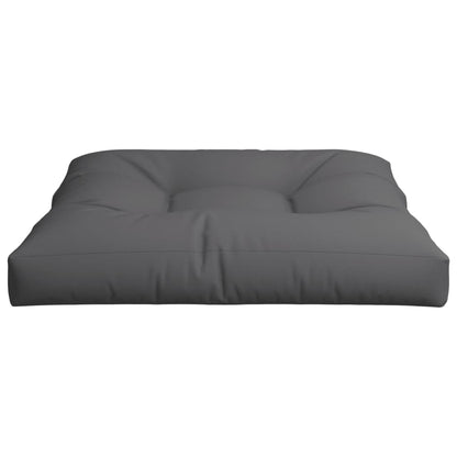 vidaXL Coussin de palette anthracite 80x80x12 cm en tissu