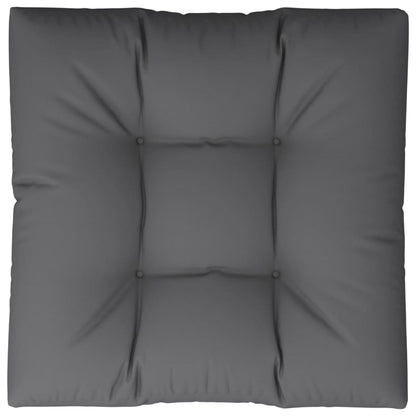 vidaXL Coussin de palette anthracite 80x80x12 cm en tissu