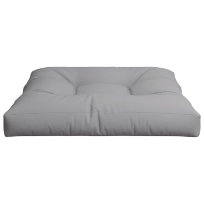 vidaXL Coussin de palette gris 80x80x12 cm Tissu