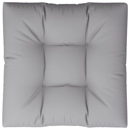vidaXL Coussin de palette gris 80x80x12 cm Tissu
