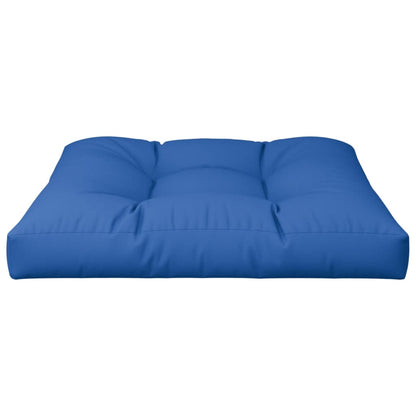 vidaXL Palettenkissen Königsblau 80x80x12 cm Stoff