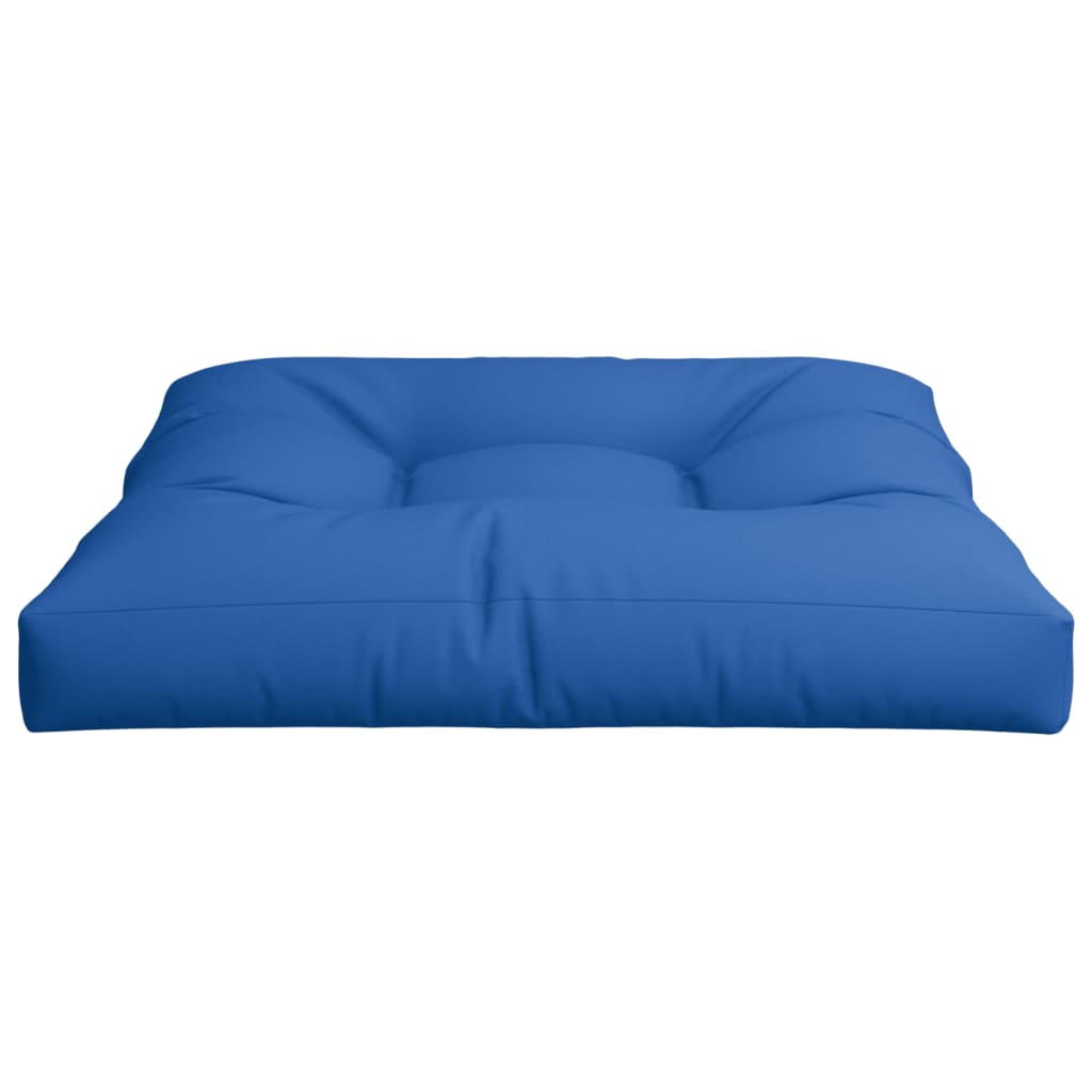 vidaXL Palettenkissen Königsblau 80x80x12 cm Stoff