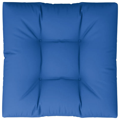 vidaXL Palettenkissen Königsblau 80x80x12 cm Stoff