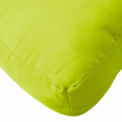 vidaXL Coussin de palette vert vif 80x80x12 cm en tissu