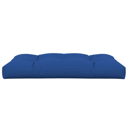 vidaXL Coussins de palette Bleu roi 120x80x12 cm Tissu