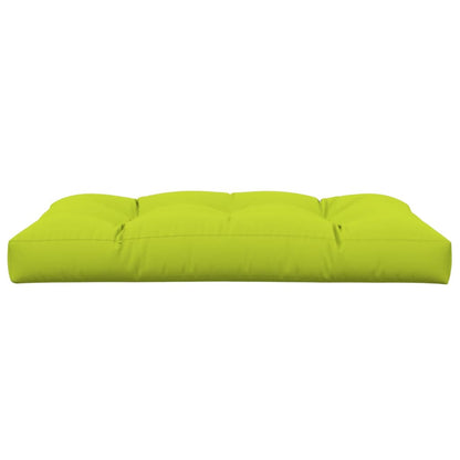 vidaXL Coussin de palette vert vif 120x80x12 cm Tissu