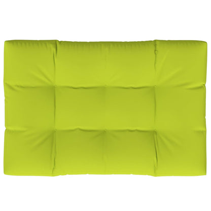 vidaXL Coussin de palette vert vif 120x80x12 cm Tissu