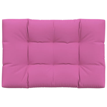 vidaXL Coussin de palette rose 120x80x12 cm tissu