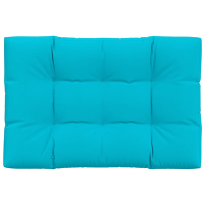 vidaXL Palettenkissen Türkis 120x80x12 cm Stoff